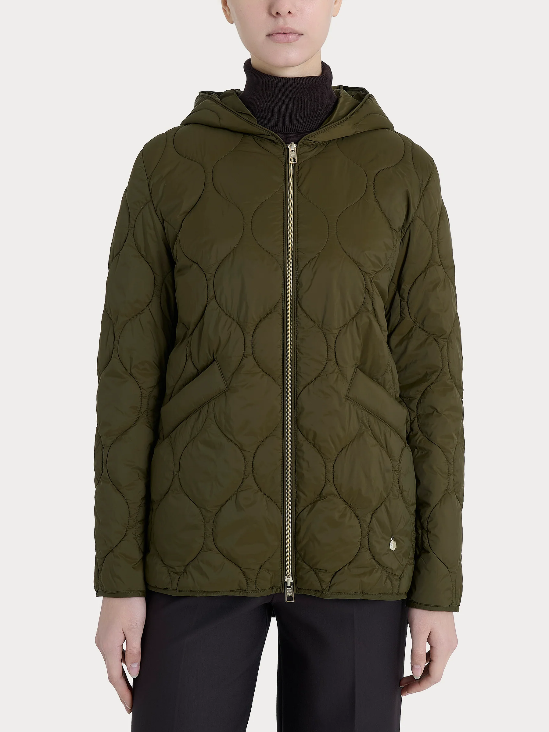 Piumino Con Cappuccio Ragno - immagine 3