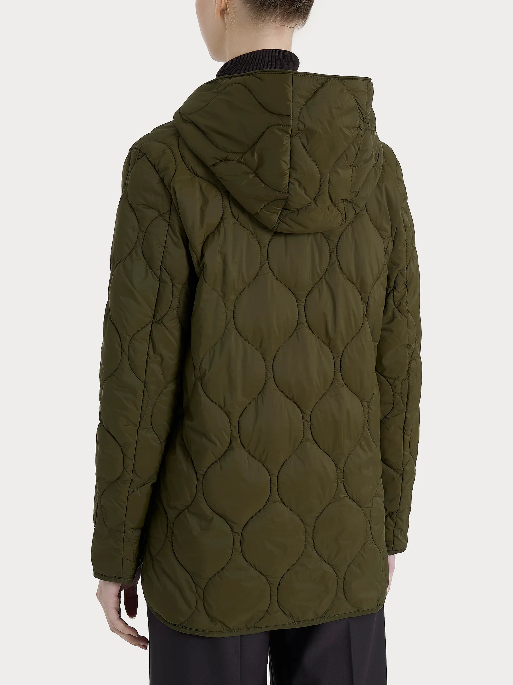 Piumino Con Cappuccio Ragno - immagine 4